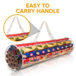 Wrapping Paper Storage Bag For Christmas Birthday And Easter