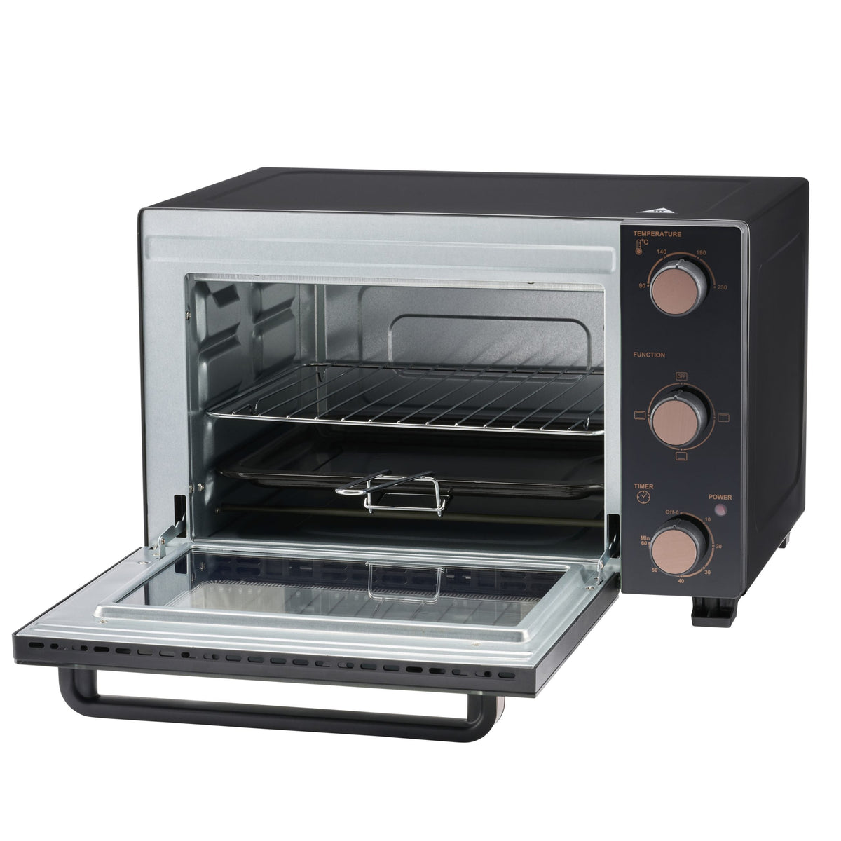 Cooks Professional 28l Mini Oven - Electric Countertop Cooker 1500w