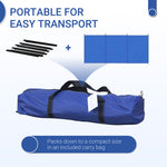 Camping Windbreak Foldable Wind Blocker | Blue