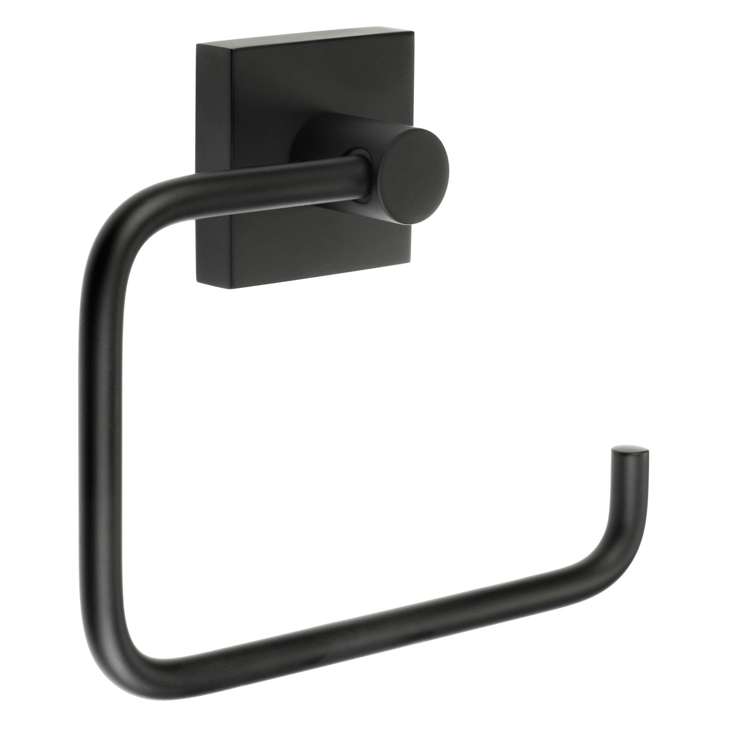 Wall Mounted Toilet Roll Holder For Bathroom Toilet Paper | Black