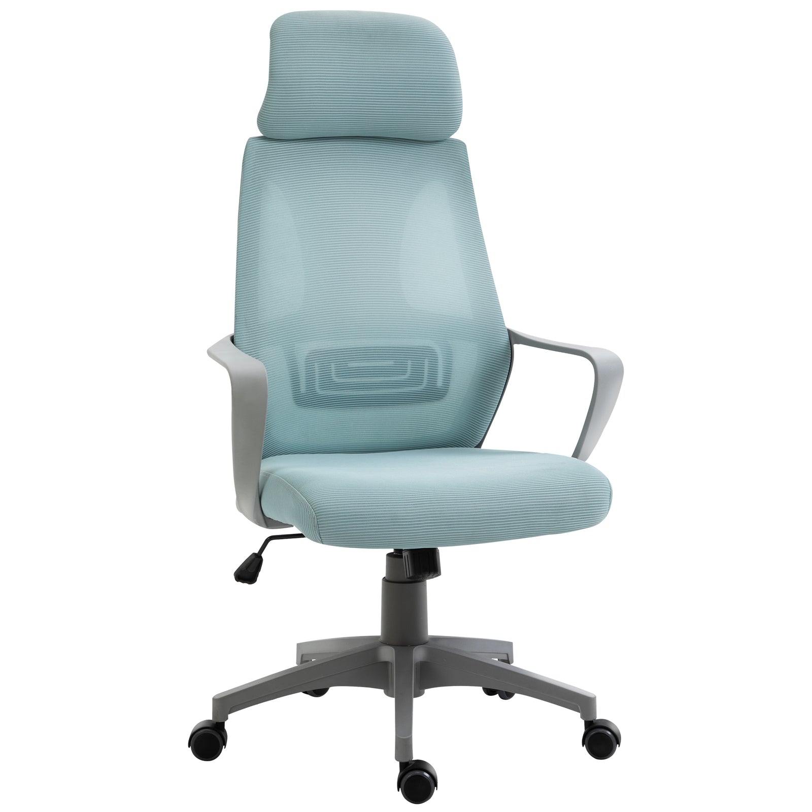 Mesh Desk Chair Adjustable Height | Blue