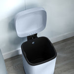 12/20l Kitchen Pedal Bin Metal Rubbish Bin Soft-close Lid | Medium | Blue