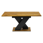 Extendable Dining Table Modern Extending Kitchen Dining Table 120-160cm