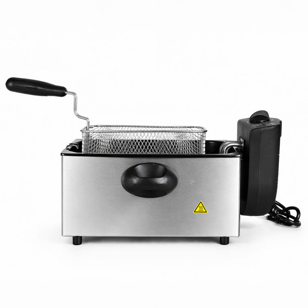 Spector Deep Fat Fryer 3l Electrical Stainless Steel Removable Frying Basket
