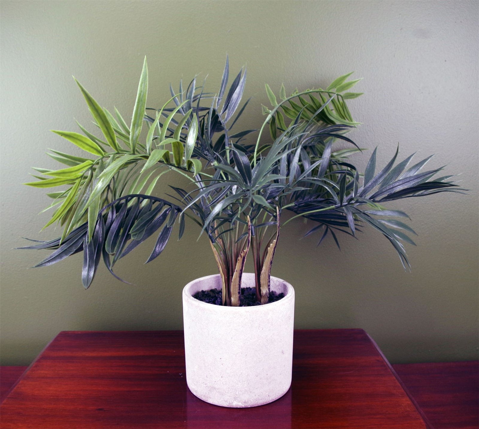 Artificial Tree Plant Palm In Decorative Planter Botanik