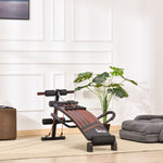 Sit Up Bench With Headrest For Ab Exercise | Black