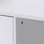 Dual Use Adjustable Large L Shaped Computer Desk Laptop | White