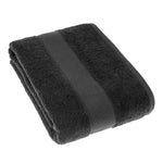 Turkish Cotton 500gsm Towel | Bath Sheet | Black
