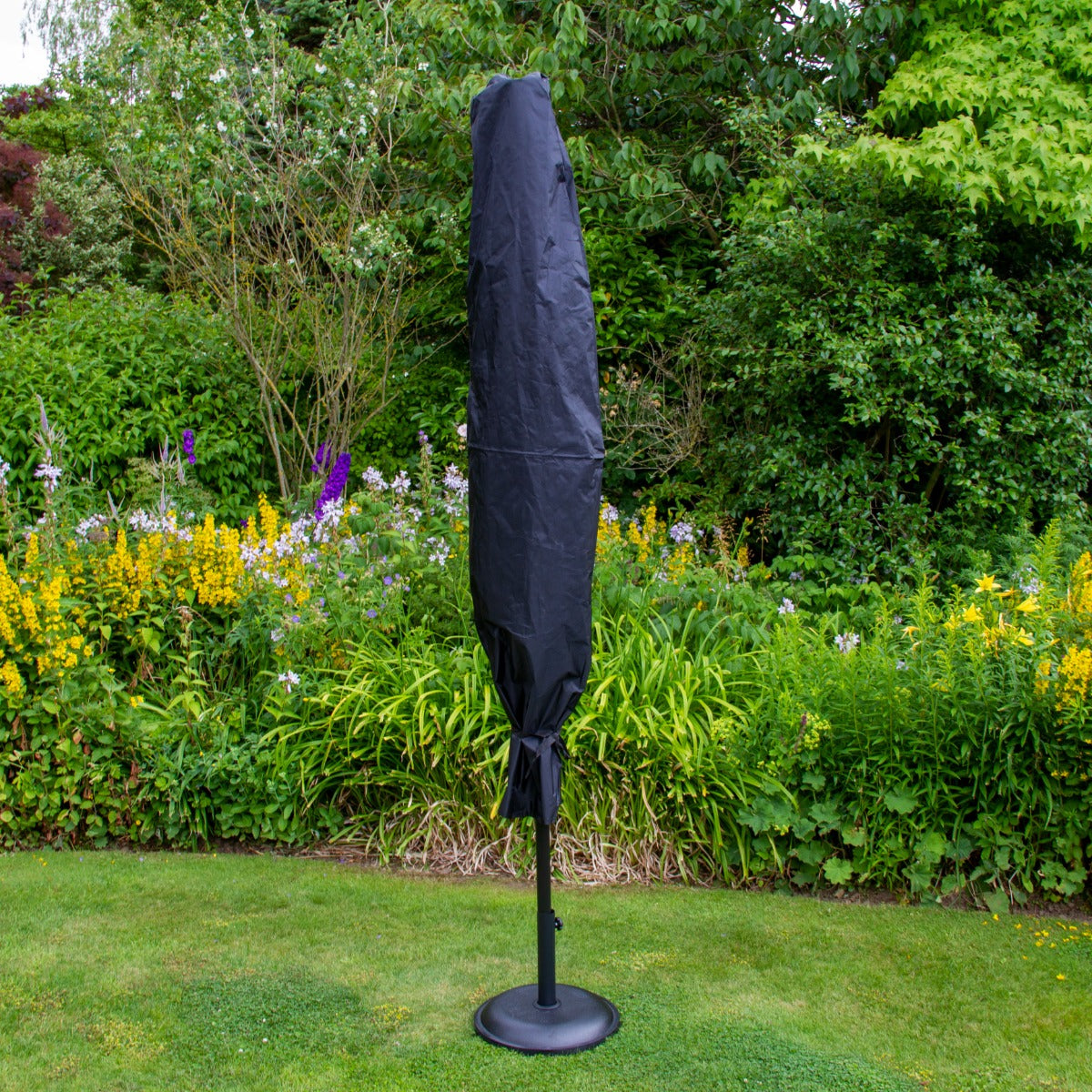 2.7m Led Tilt Parasol | Cream