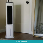 Fast Chill Tower - Evaporative Cooling Tower Fan With Water Tank | 5l | White