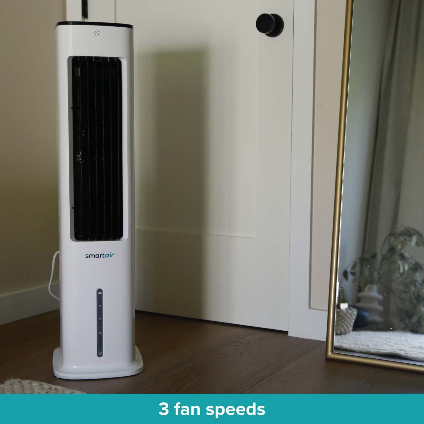 Fast Chill Tower - Evaporative Cooling Tower Fan With Water Tank | 5l | White