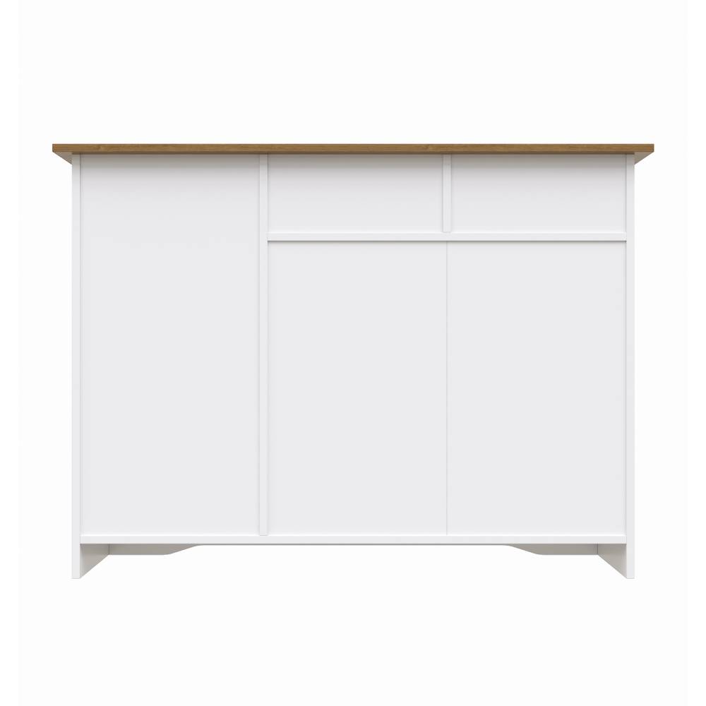 3-door Wooden Sideboard With 3 Drawers