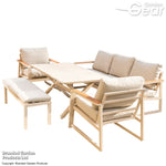 Garden_Gear Seville 7 Seater Luxury Aluminium Sofa Set