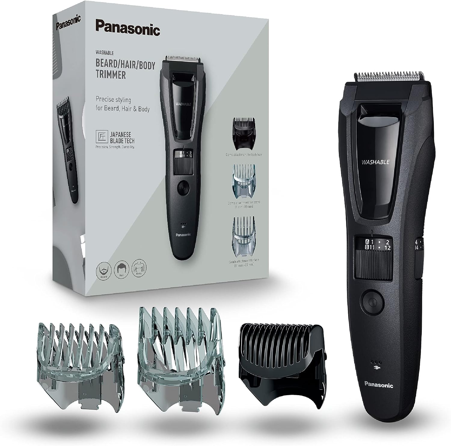 Er-gb62 Wet & Dry Electric Beard & Body Trimmer