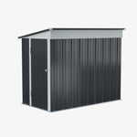 Breeins 4x8 Ft Pent Roof Garden Tool Shed Outdoor Patio Storage House