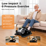 Centra Under Desk Elliptical Machine Bike Foot Pedal Exercise 15 Speed Remote