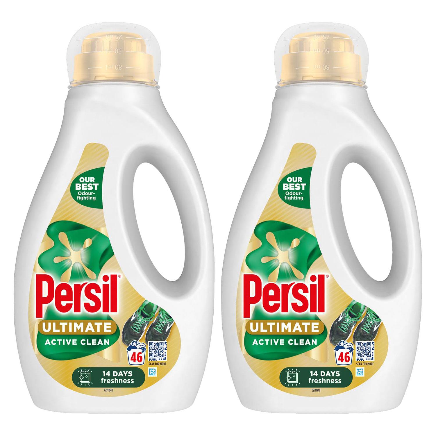 Ultimate Liquid Detergent Active Clean Stain Removal 46w 1.242 L | Set of 2