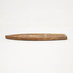 HOMESCAPES Boat Decorative Mango Wood Bowl