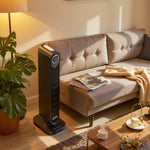 Ceramic Electric Heater, 2000w Fan Space Heater | Black