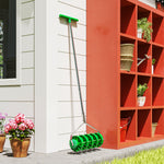 Grass Spike Roller, Soil Aerator W/ 3 Pcs Handle, T-bar Grip