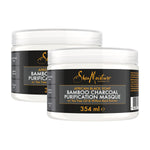 African Black Soap Bamboo Charcoal Purification Masque 354ml, 2pk