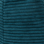 Dalton Cord Bean Bag Chair & Pouffe | Teal