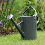Galvanised Steel Watering Can | Tweed Green