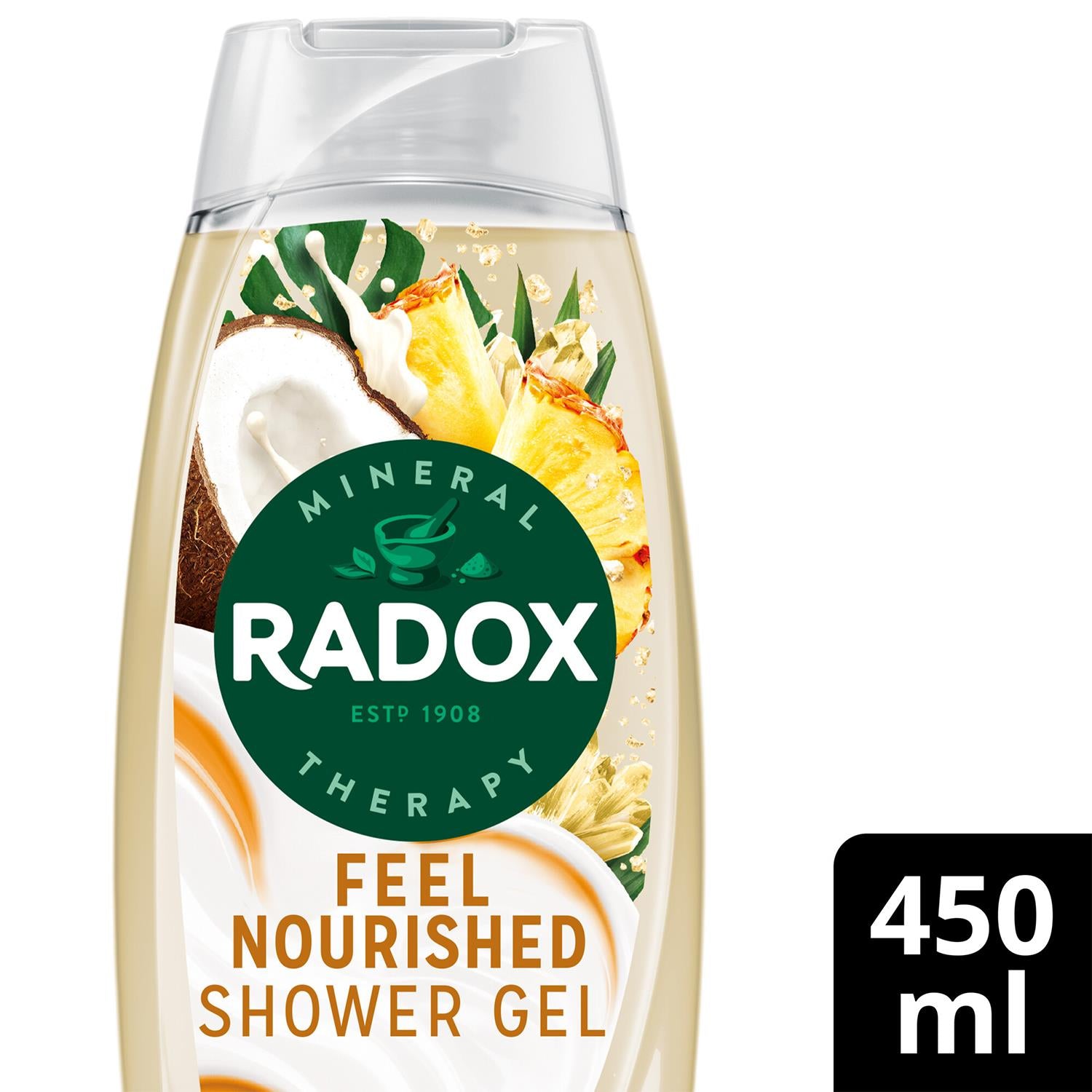 Mineral Therapy Feel Nourished Shower Cream Coconut & Pineapple, 450ml 3pk | 3