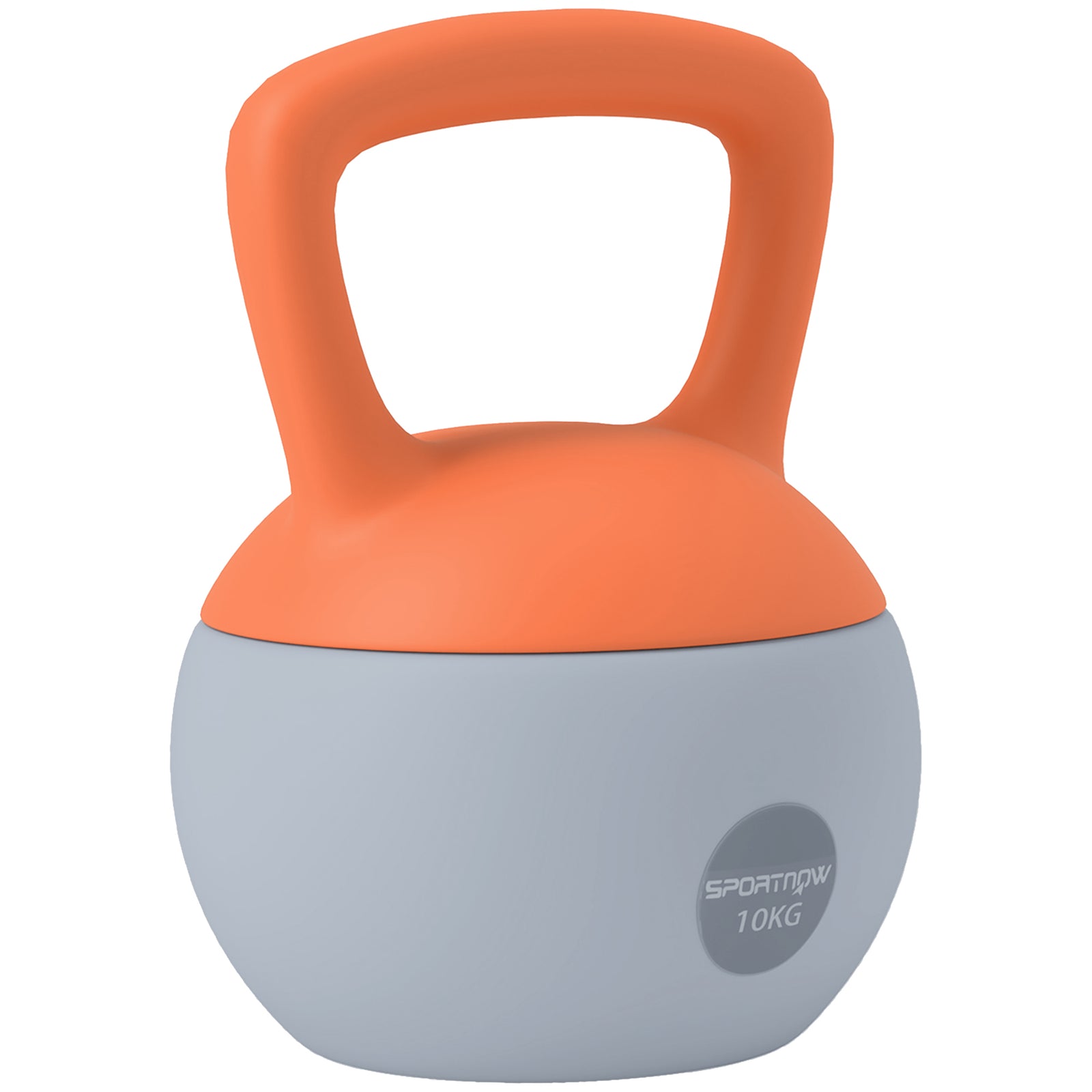 Soft Kettlebell, With Non-slip Handle,for Home Gym Strength | 10kg | Orange