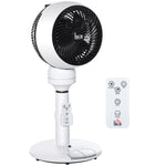 9 Inch Height Adjustable Air Circulator Fan With 9 Setting | One Size | Black