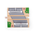 Railway Level Crossing for Wooden Train Sets