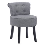 Classic Fabric  Chair Wing Back Chair Sofa Vanity Bedroom Dressing Chair