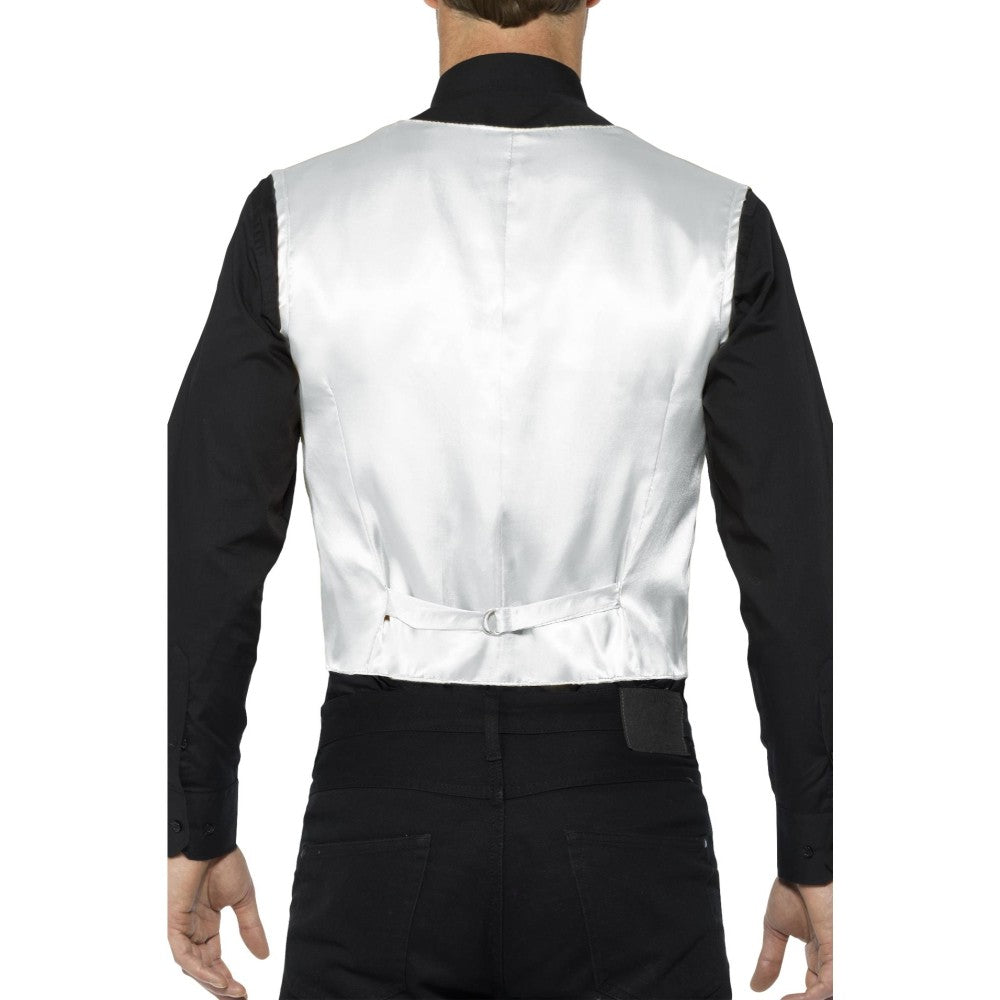 Sequin Waistcoat | Small | Silver