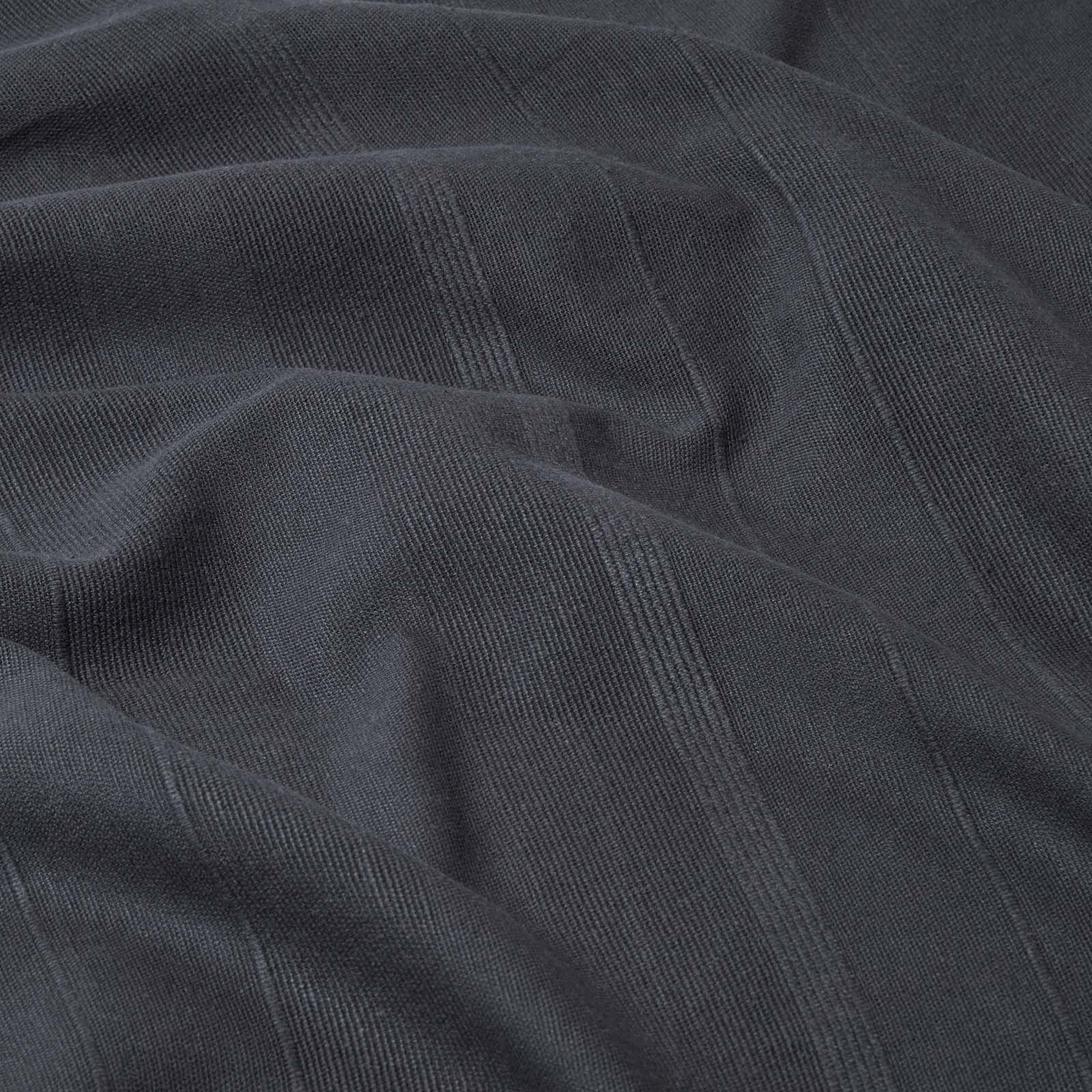 Cotton Rajput Ribbed Throw | 255cm x 360cm | Black