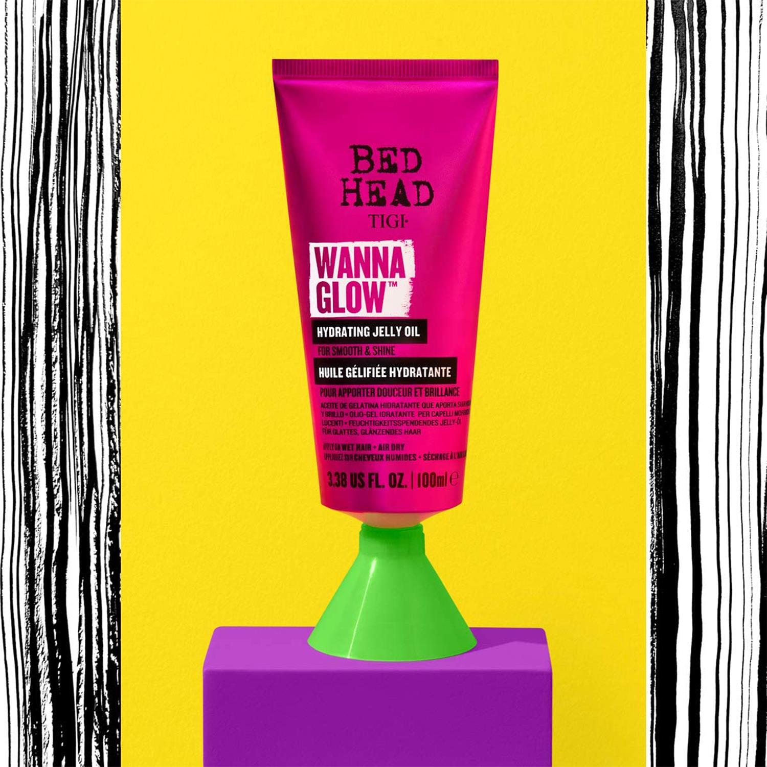 Wanna Glow Hydrating Jelly Oil For Shiny Smooth Hair 100ml, 2pk