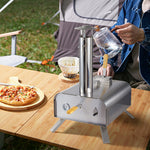 Outdoor Stainless Steel Stone Pizza Oven