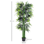 180cm Artificial Bamboo Tree Plant Greenary In A Pot