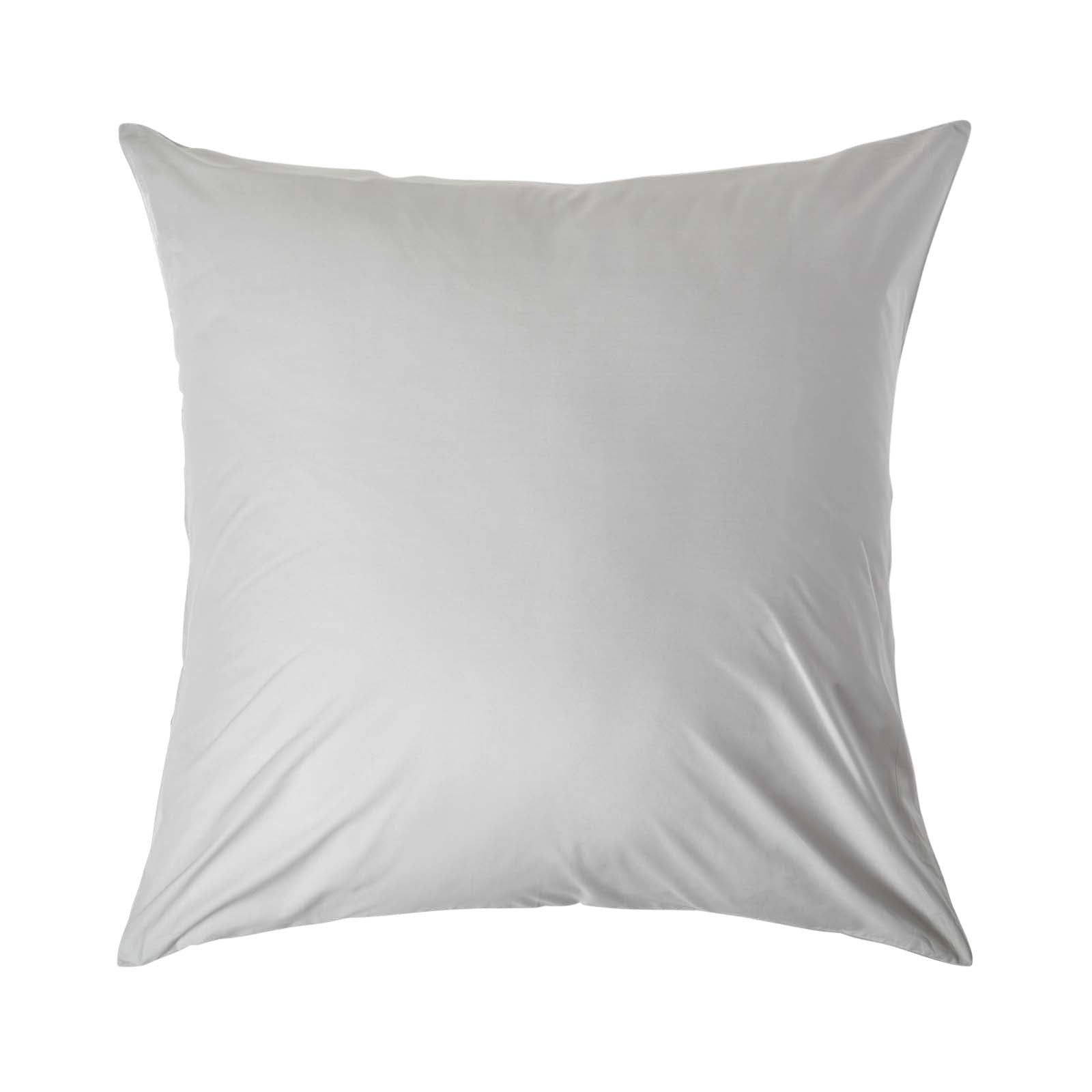 Continental Egyptian Cotton Pillowcase 200 Tc | 60cm x 60cm | Silver Grey