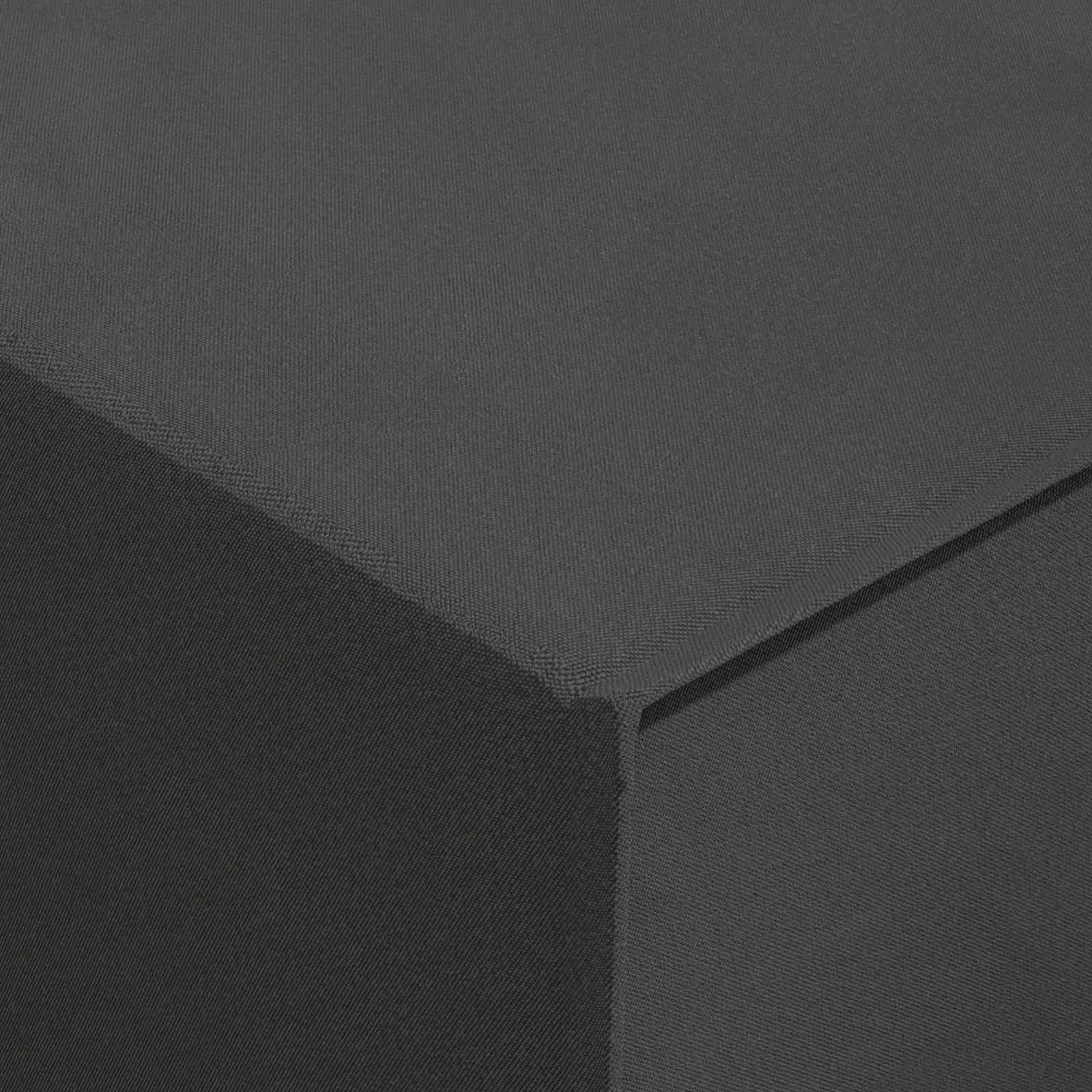 Black Oxford Rattan Furniture Cover