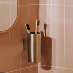 Toothbrush Holder Matt Stainless Steel Logic