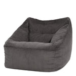 Morgan Cord Armchair Bean Bag | Charcoal