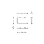Towel Ring, Logic Collection | Mustard
