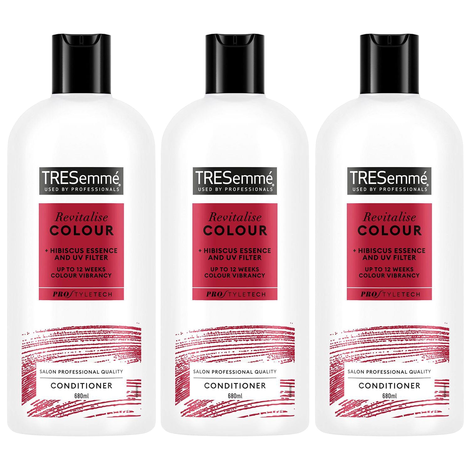 Conditioner Revitalise Colour W/ Hibiscus Essence & Uv Filter, 3x 680ml