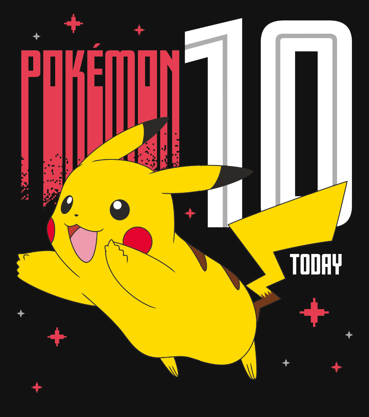 Pokemon Age 10 Birthday Card Official Product