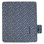 Patterned Picnic Blanket | One Size | NavyBlue