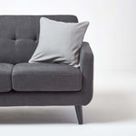 Cotton Plain Cushion Cover | 60cm x 60cm | Grey