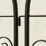 Outsunny Set Of 2 Metal Garden Trellis, Outdoor Trellis Panels, 180 X 50cm