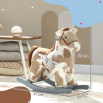 AIYAPLAY Baby Rocking Horse, Animal Rocker With Sound And Toy