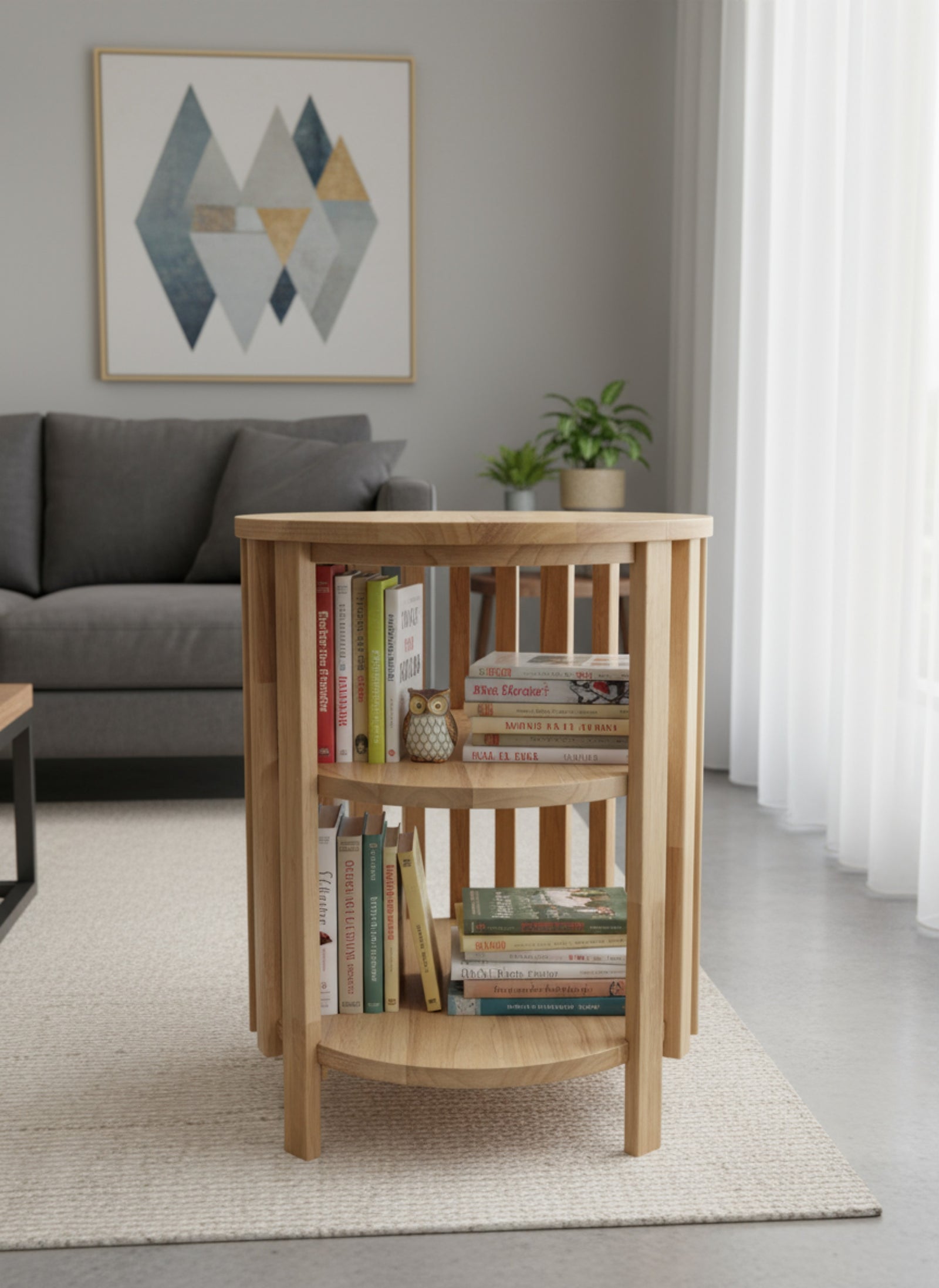 Greenhurst Birdcage-style 2-shelved Side Table