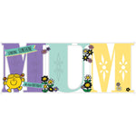 Mr Men & Little Miss Mum' Fold Out Birthday Card Official Product